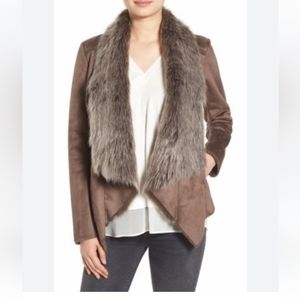 Low Start NWOT BCBGMAXAZRIA Faux Fur Jacket